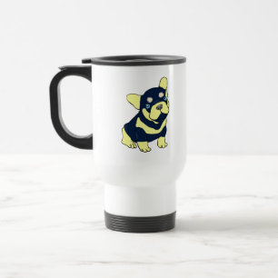 Fransk Bulldog Puppy Tecknad Resemugg