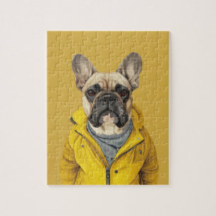 Fransk Bulldog-pussel Pussel