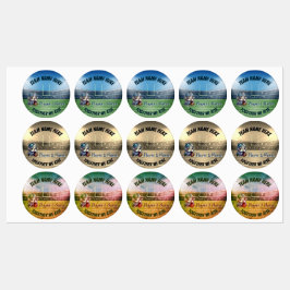 Fransk bulldog Quarterback Player Team Belonging Klistermärke