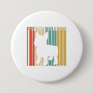 Fransk Bulldog Retro 1970-talets gåva till Mamma H Knapp