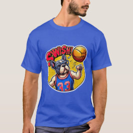 FRANSK BULLDOG-SWISH T SHIRT