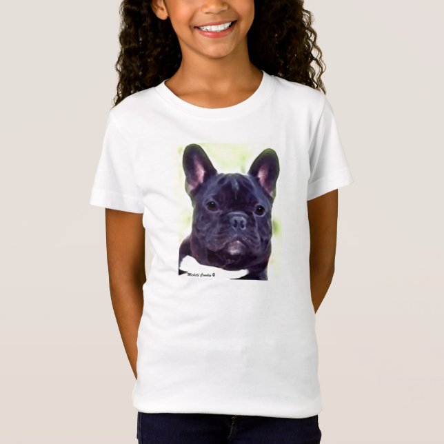 fransk bulldog t shirt (Framsida)