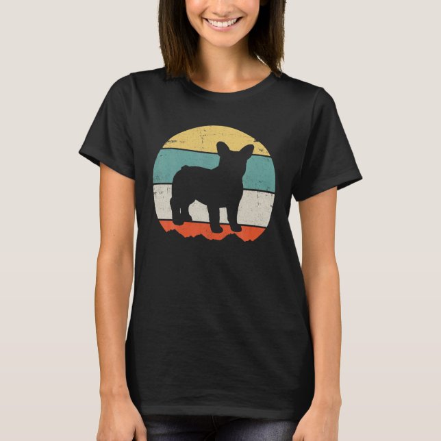 Fransk Bulldog T Shirt (Framsida)