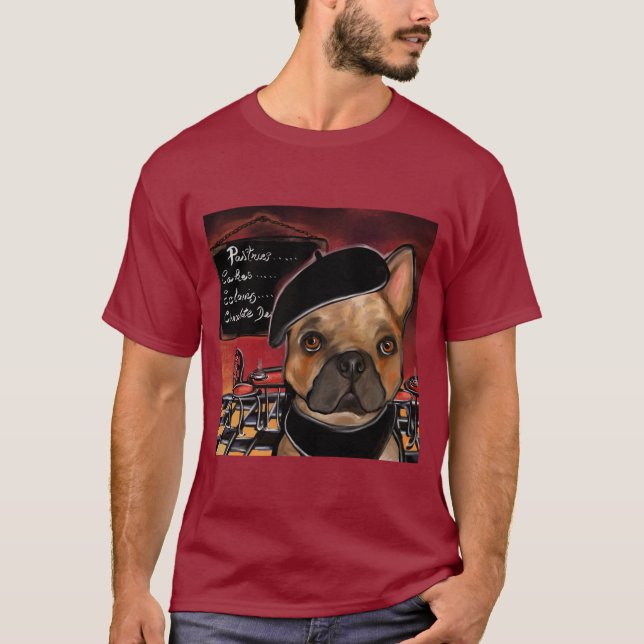 FRANSK BULLDOG       T SHIRT (Framsida)
