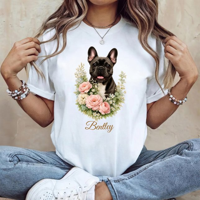 Fransk Bulldog T Shirt (Skapare uppladdad)