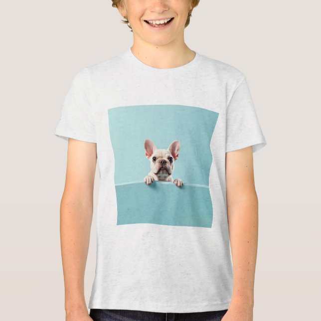Fransk Bulldog T Shirt (Framsida)
