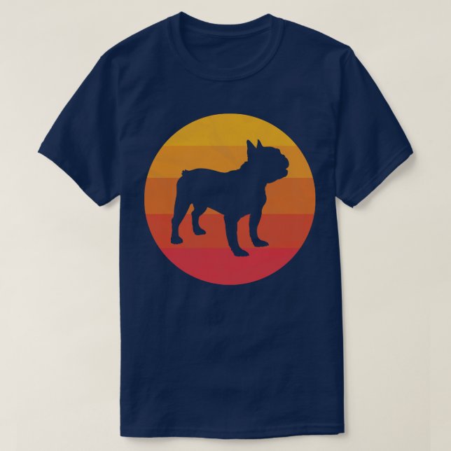 Fransk Bulldog T Shirt (Design framsida)