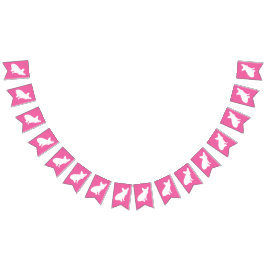 Fransk Bulldog-Temaparty - Babykläder Rosa Vimplar