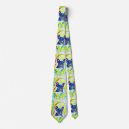Fransk Bulldog Tie Slips