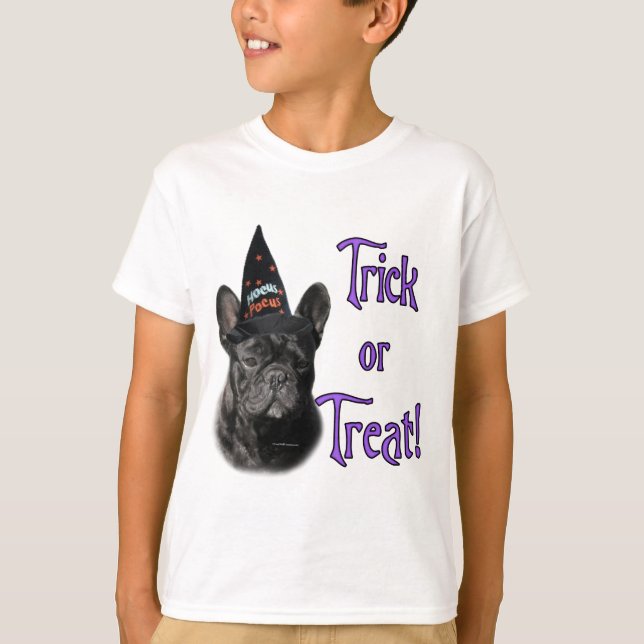 Fransk Bulldog Trick T Shirt (Framsida)