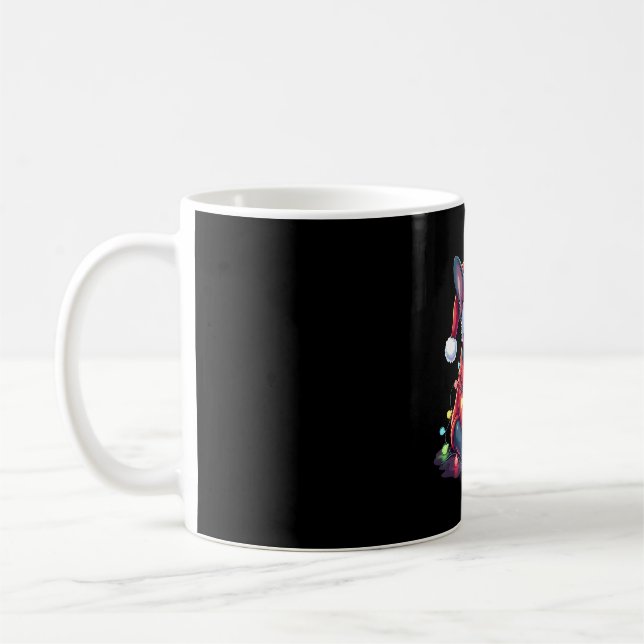 Fransk Bulldog TV-spelskontroll Snö Sa Kaffemugg (Vänster)