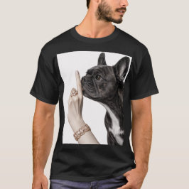 Fransk Bulldog Tyst T Shirt