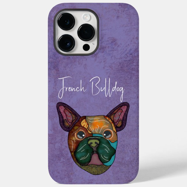 Fransk Bulldog Ugly Ansikte Fodral-Mate iphone cas (Baksida)