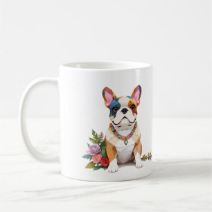 Fransk Bulldog-uppspelning av Roligt Glatt djur Kaffemugg