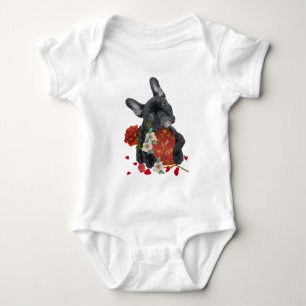 FRANSK BULLDOG VALENTINE-APPARATER T-SHIRT