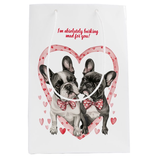 Fransk Bulldog Valentines day Kärlek citat Hund (Framsidan)