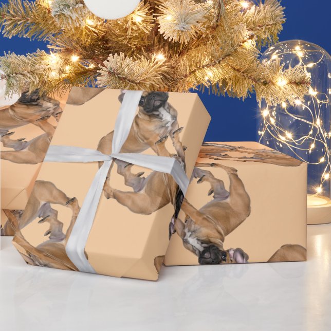 Fransk Bulldog valp Presentpapper (Helgdagar)