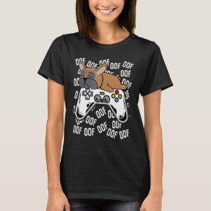 Fransk Bulldog Video Game Noob från Kids Boys Girl T Shirt