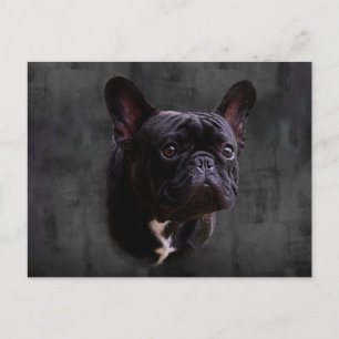 Fransk Bulldog Vykort