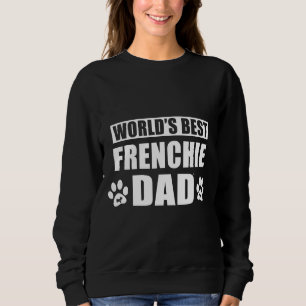 Fransk Bulldog Worlds Best Frenchie Pappa Fransk B T Shirt