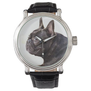 Fransk bulldogg armbandsur