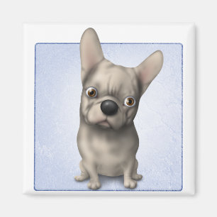 Fransk bulldogg (fantasten) magnet