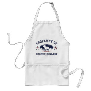 Fransk bulldogg förkläde