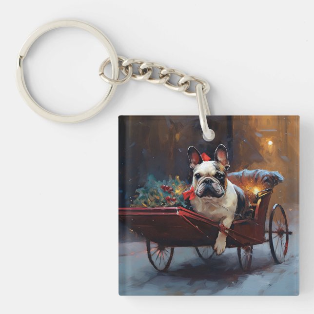 Fransk Bulldogg Julhögtidssäsong (Framsidan)