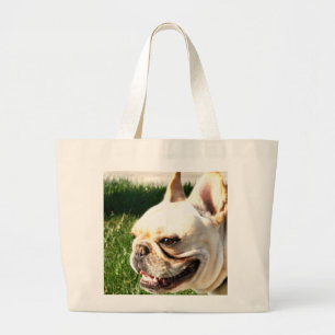 Fransk bulldogg jumbo tygkasse