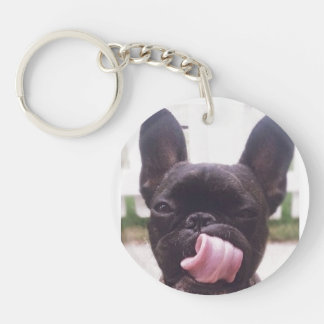 Fransk bulldogg Keychain