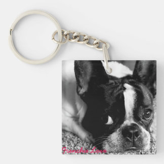 Fransk bulldogg Keychain