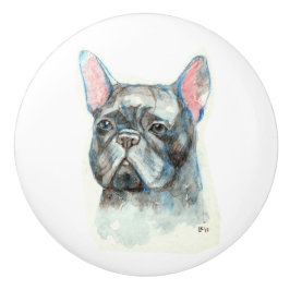 Fransk bulldogg knopp