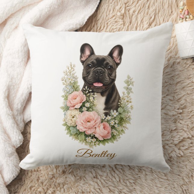 Fransk Bulldogg Kudde (Filt)
