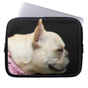 Fransk bulldogg laptop fodral