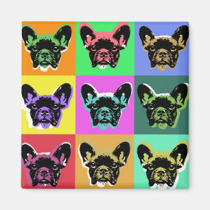 Fransk bulldogg magnet