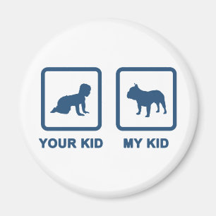Fransk bulldogg magnet