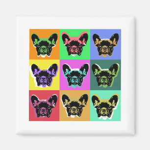 Fransk bulldogg magnet