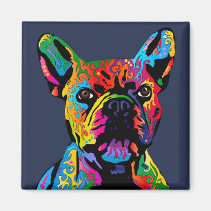 Fransk bulldogg magnet