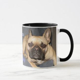 Fransk bulldogg mugg