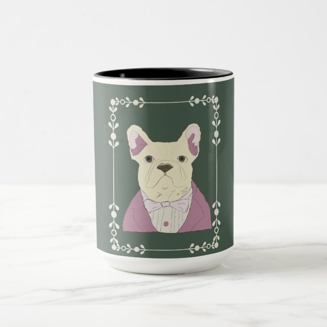 Fransk Bulldogg Mugg (Center)