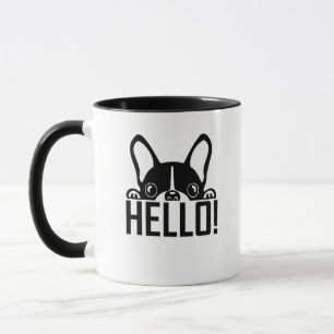 Fransk bulldogg mugg