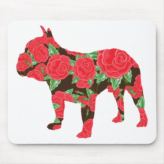 Fransk bulldogg musmatta (Framsidan)