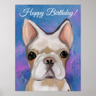 FRANSK BULLDOGG POSTER