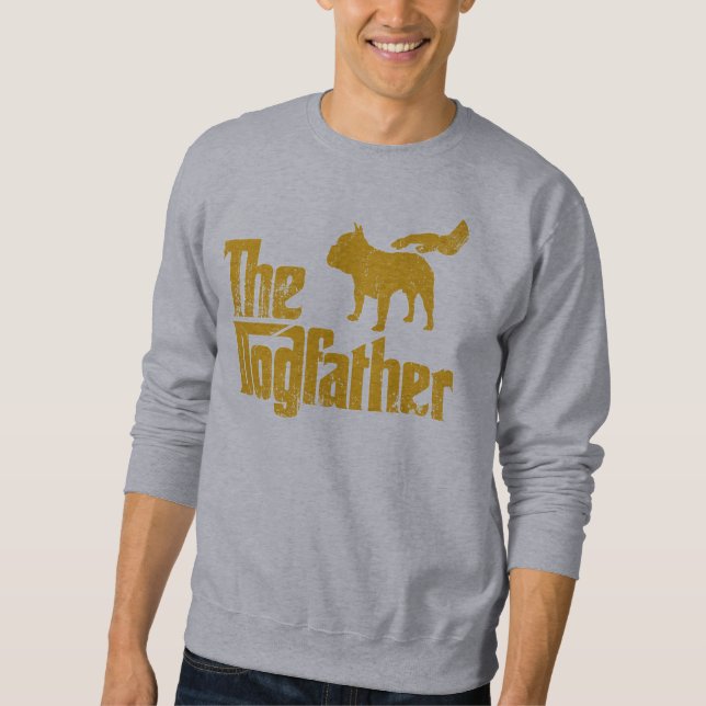Fransk bulldogg sweatshirt (Framsida)