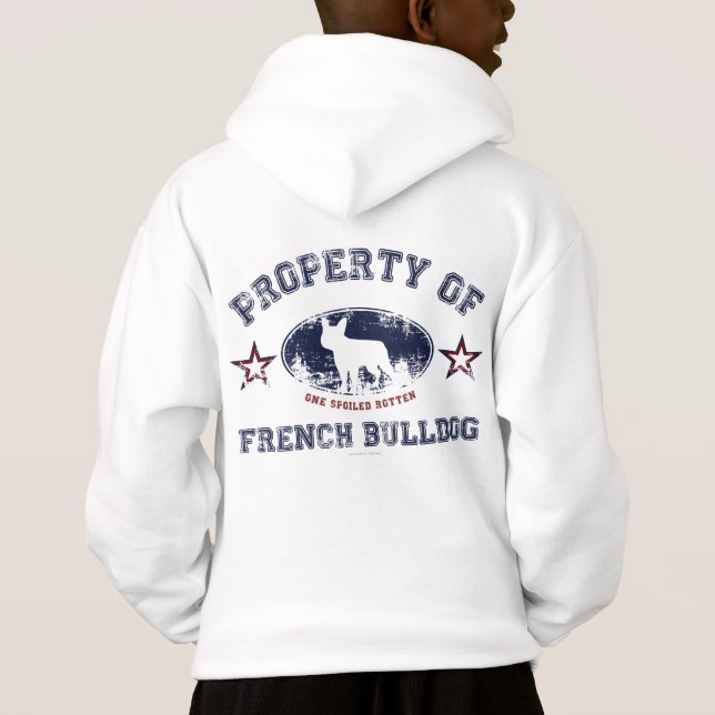 Fransk bulldogg tee (Baksida)