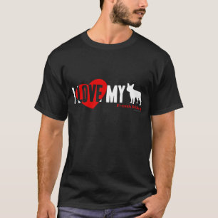Fransk bulldogg tee shirt