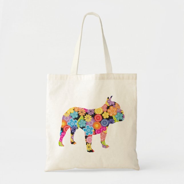 Fransk bulldogg tygkasse (Framsidan)