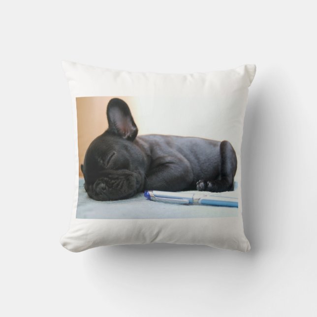 fransk bulldogg valp.png kudde (Framsida)