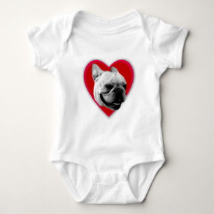 Fransk bulldoggbebis för kärlek t shirt