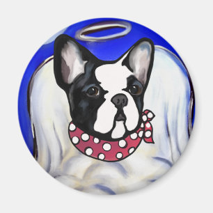 Fransk Bulldoggel Engel Magnet
